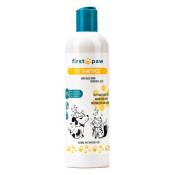 Shampoing pour chiens - FIRSTPAW - Tous types de peaux - 98% d'origines naturelles - Hydrate et protège - 300 ml -