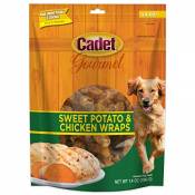Cadet Sweet Potato and Chicken Wraps Dog Treats, 14-Ounce