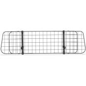 Relaxdays - grille de séparation pour chien voiture, barrière universelle, largeur réglable, h x l 32 x 92-136 cm, noir