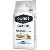 Croquettes Chien - Ownat Grain free Hypoallergenic Saumon - 12 kg