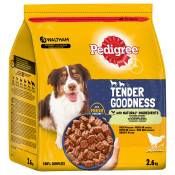 Pedigree Tender Goodness volaille pour chien - 3 x