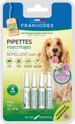Soin Chien - Francodex Pipettes antiparasitaires insectifuges
