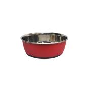 Gamelle – Girard Mat red inox bowl – 950 ml