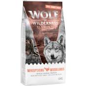 Lot Wolf of Wilderness "Elements" mono-protéine 2 x 12 kg - sans céréales - Whispering Woodlands - dinde élevée en liberté