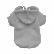 RichPaw Sweat-Shirt à Capuche pour Chien Gris Taille
