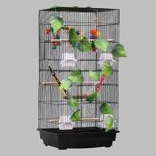 Space- rack Z-W-Dong Grand Toit Parrot Cage, 43.5 *