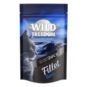 Wild Freedom Adult Cold River, saumon pour chat - Friandises en complément : 5 filets de thon (100 g)
