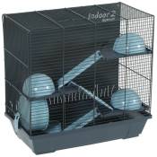 Zolux - Cage Indoor 2 triplex 50 ciel pour hamster