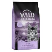 3x2kg Kitten Wild Hills, canard Wild Freedom - Croquettes