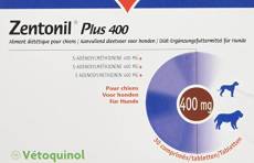 Vetoquinol Zentonil Plus 3 Blist pour Chien/Chat 400