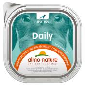 9x300g veau, carottes Almo Nature Daily nourriture