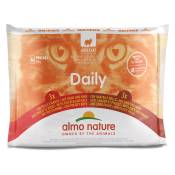 Lot Almo Nature Daily 24 x 70 g pour chat - lot mixte