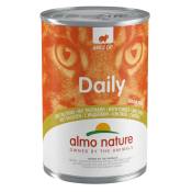 12x400g dinde Almo Nature Daily Menu - Nourriture pour Chat