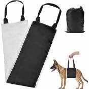 Fortuneville - Harnais de soutien pour chien, harnais portable pour chien pour la rééducation du levage des pattes arrière et avant pour chiens
