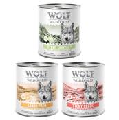 6x800g Adult “Expedition” Wolf of Wilderness Lot mixte pour chien : -10 % !