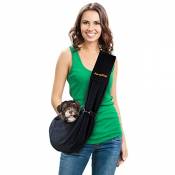 FurryFido Reversible Pet Sling Carrier - For Cats Dogs