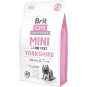 Brit Care Mini Yorkshire Grain Free Saumon au thon - nourriture sèche pour chiens - 2 kg
