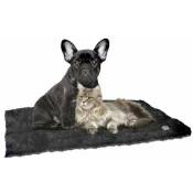 Croci - 64x49 cm: Tapis auto-chauffant noir pour chiens