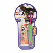 EZDOG Pet Dental Care Kit de brosses à dents 3 faces
