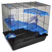 FLAMINGO Cage pour hamsters Jaro 4 58x38x55 cm Noir