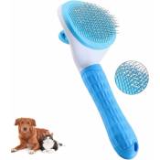 Fortuneville - Brosse à poils pour chien peigne auto - nettoyant pour chat poils morts élimine efficacement 95% des poils morts et des peluches pour