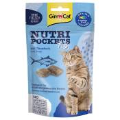 GimCat Nutri Pockets poisson pour chat - thon (6 x 60 g)