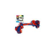 Doggy Masters - Colorful Yute Double Knot Bone 25 cm