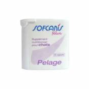 Sofcanis - Complément alimentaire pour chat Pelage boîte 30 capsules