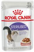 Sterilised Nourriture humide en sauce pour chat adulte stérilisé 85