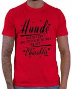 HARIZ T-Shirt pour Homme avec Inscription « Haben