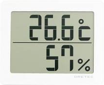 Thermo-hygromètre numérique DRETEC Aquila Blanc o-226wt