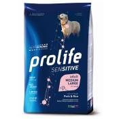 Dog Prolife sensitive porc & riz - 10 kg