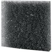 Mousse filtrante grossière, noir 50 x 50 x 3 cm - Hobby