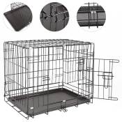 Wyctin - Hofuton 91x58x64cm Cage pliable pour chien