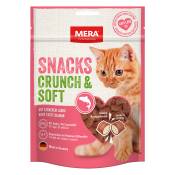 200g MERA Crunch & Soft saumon - Friandises pour chat