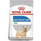 Croquette chien royalcanin mini light wc 1kg ROYAL CANIN 30180100