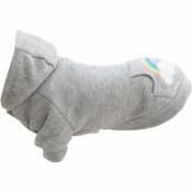 Sweatshirt Gris clair Rainbow Falls 30 cm Trixie