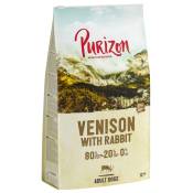 12kg Purizon sans céréales Adult gibier, lapin -