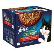 20x85g Felix Sensations Crunchy Crumbles + 2x40g de