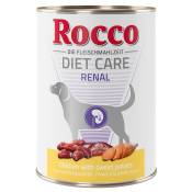 6x400g Rocco Diet Care Renal poulet, patate douce -