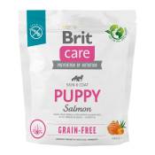 Brita - Croquettes pour chiots et jeunes chiens de toutes races (4 semaines - 12 mois).Brit Care Dog Grain-Free Puppy Saumon 1kg