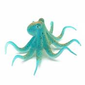 KAYI Aquarium Arrière-Plans artificiels Octopus Ornament