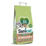 Litière Sanicat Natura Activa 100 % Green pour chat