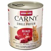 6x800g Single Protein Adult pur bœuf Animonda Carny