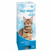 60x90g Hero veau My Star - Nourriture pour Chat