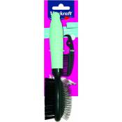 Brosse ovale double face chat