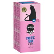 Cosma Mini Jelly Cups 6 x 25 g pour chat - thon du Pacifique