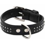 Doogy Glam - Collier chien Glamorous Noir 2 Rang Taille