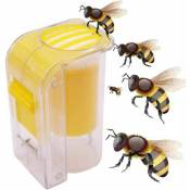 Shining House - Bouteille marqueur de bouteille Queen Bee Bouteille en plastique Queen Bee, un bon outil pour attraper et marquer la reine des