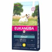 2x3kg Eukanuba Adult Small Breed poulet - Croquettes
